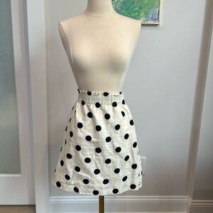 Jcrew linen skirt size 14